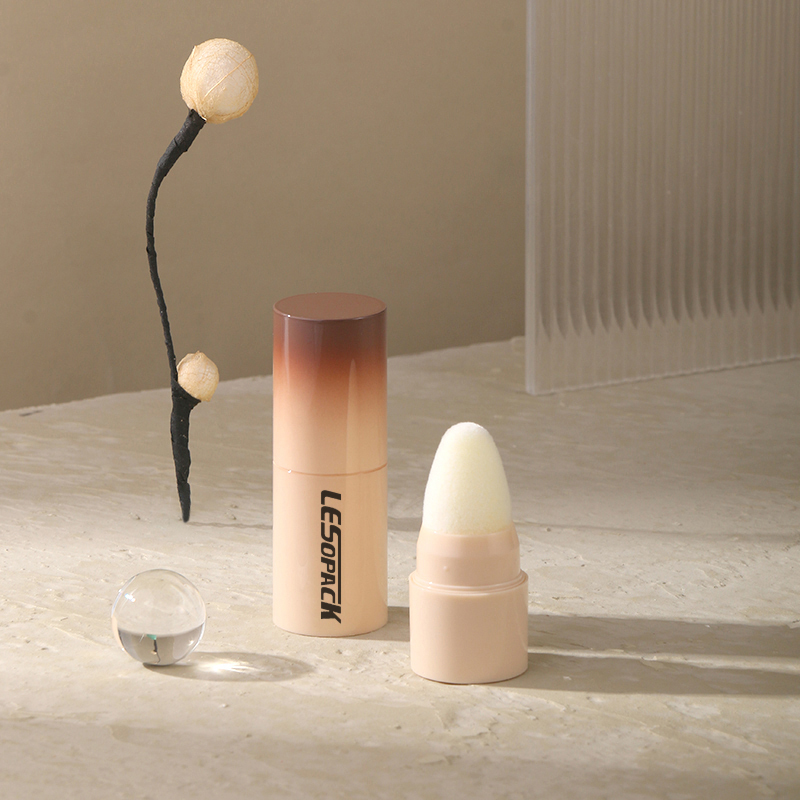 OEM Plastic Foundation Concealer Tube Sponge Applicator Empty Cosmetic Container