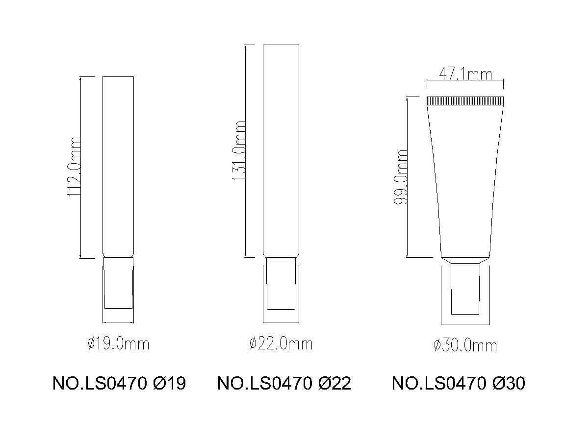 Wholesale 10ml 50ml dropper head soft tube empty beauty packaging