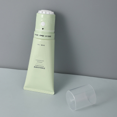 Custom 100ml Electric massage roller ball head round cosmetic tube empty cream packaging