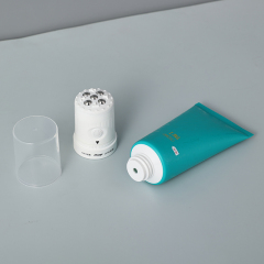 Custom 100ml Electric massage roller ball head round cosmetic tube empty cream packaging