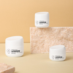 New Arrival AS 30g 50g Makeup Empty Storage Cream Jar Slanted Cap Custom Logo