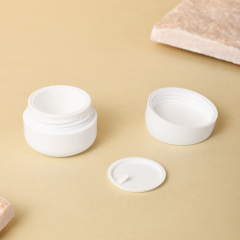 New Arrival AS 30g 50g Makeup Empty Storage Cream Jar Slanted Cap Custom Logo