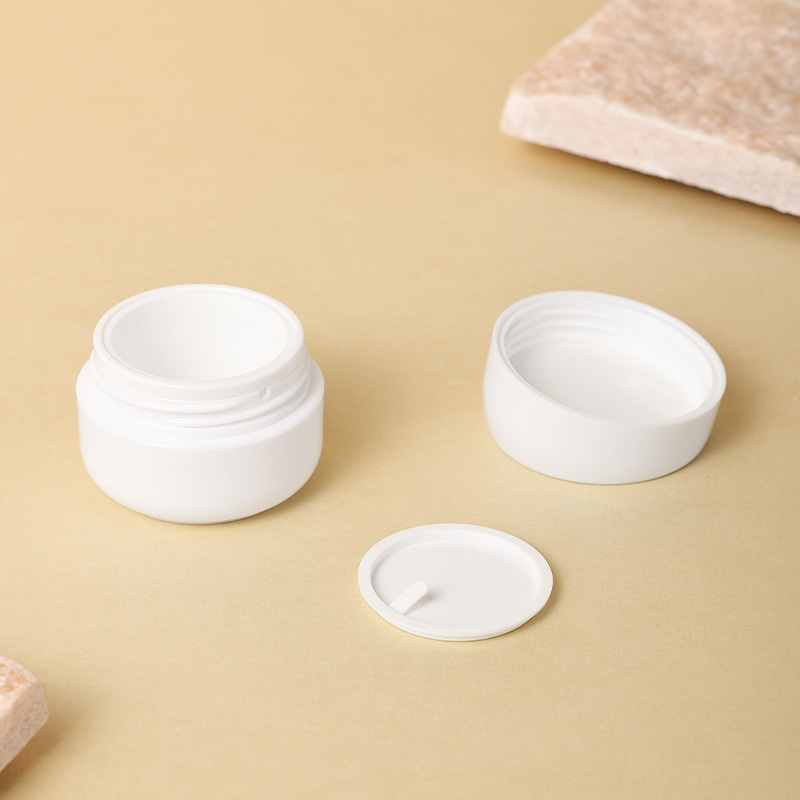 New Arrival AS 30g 50g Makeup Empty Storage Cream Jar Slanted Cap Custom Logo