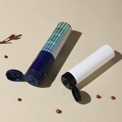 New wholesale PE ABL 30 ml 50 ml 60ml round cosmetic tube flip cap hand cream lotion cleanser