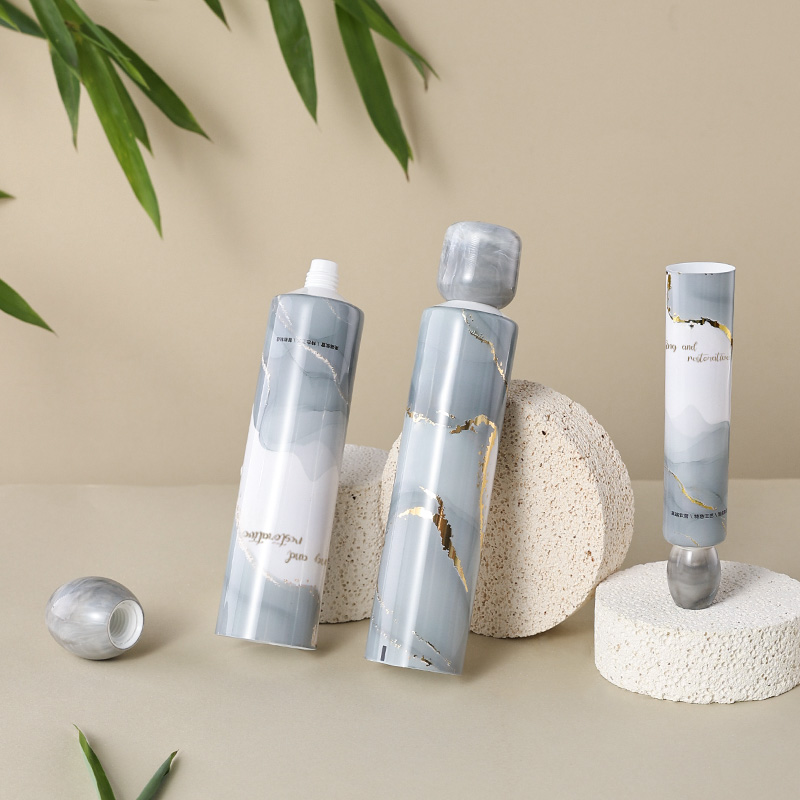 Luxury skincare LDPE soft tube 30ml 80ml 100ml customized empty hose