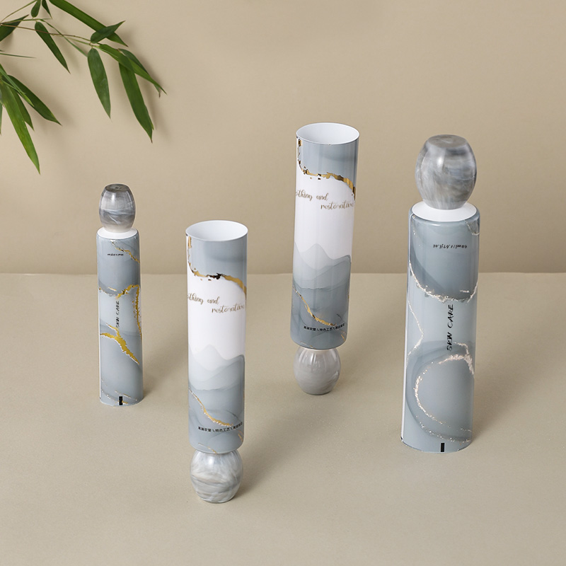 Luxury skincare LDPE soft tube 30ml 80ml 100ml customized empty hose