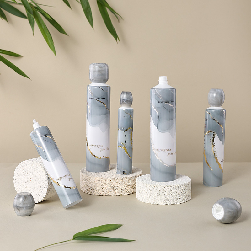 Luxury skincare LDPE soft tube 30ml 80ml 100ml customized empty hose