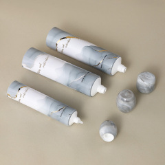 Luxury skincare LDPE soft tube 30ml 80ml 100ml customized empty hose