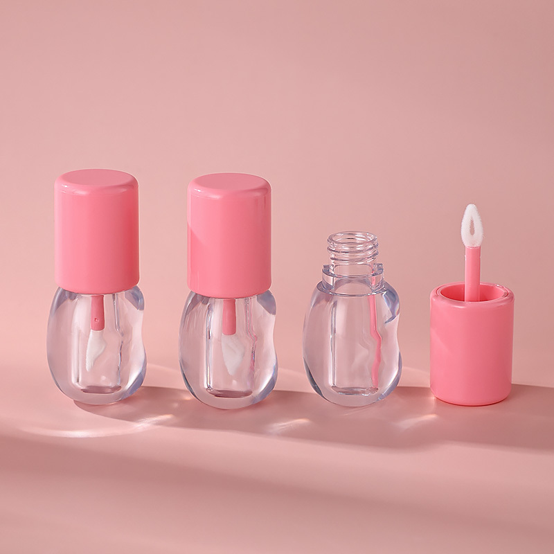 Wholesale makeup PETG irregular shape 4.8 ml lip tint bottle empty packaging