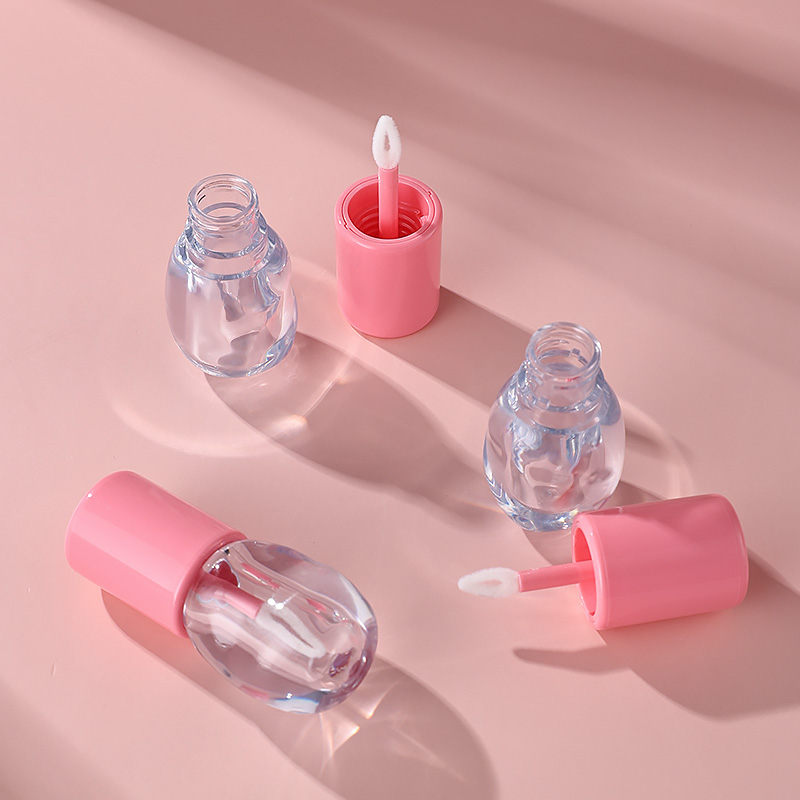 Wholesale makeup PETG irregular shape 4.8 ml lip tint bottle empty packaging