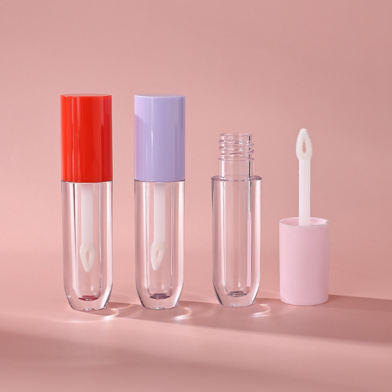 Refillable 4.4 ml plastic serum lip tint tubes makeup empty container