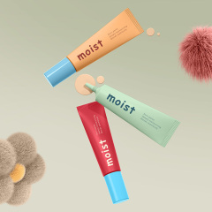 New 10ml 15ml cosmetic packaging long pointed nozzle soft plastic tubes for eye cream sunscreen