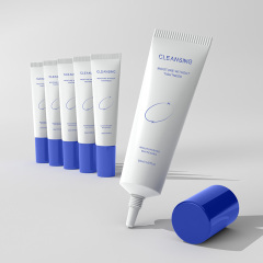 New 10ml 15ml cosmetic packaging long pointed nozzle soft plastic tubes for eye cream sunscreen