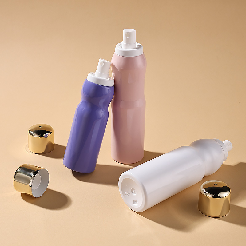 Customized snap-on mist spray bottle 180 ml plastic skincare beauty packaging