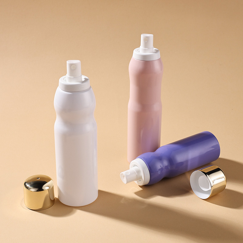 Customized snap-on mist spray bottle 180 ml plastic skincare beauty packaging