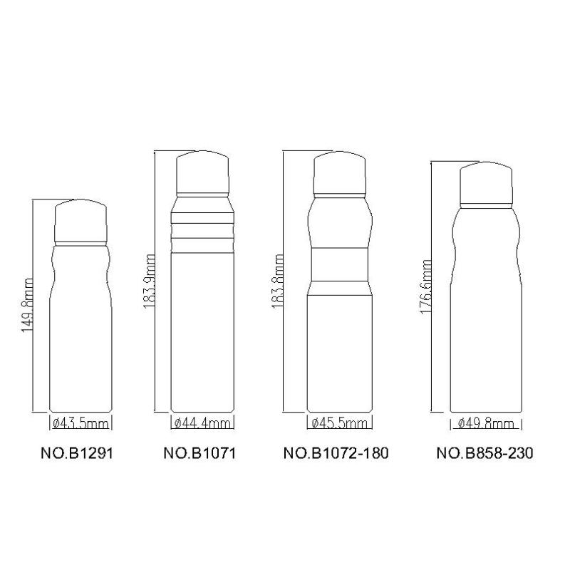 Customized snap-on mist spray bottle 180 ml plastic skincare beauty packaging