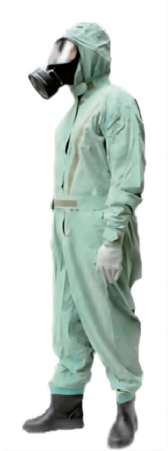 One-piece anti-virus clothing