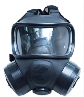 MF203 single eye window gas mask