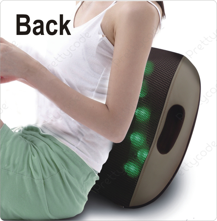 12 MASSAGE HEADS 3D ROLLING MASSAGE CUSHION