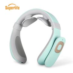 TENS/EMS USB Rechargeable Cervical Neck Massager for Soreness Reduction and Pain Relief with Heating