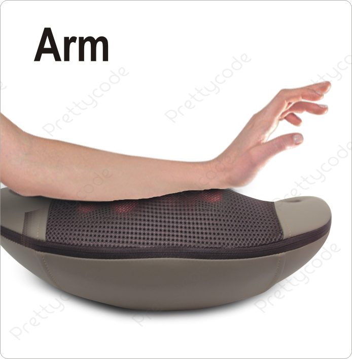 12 MASSAGE HEADS 3D ROLLING MASSAGE CUSHION