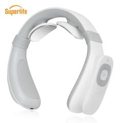 TENS/EMS USB Rechargeable Cervical Neck Massager for Soreness Reduction and Pain Relief with Heating