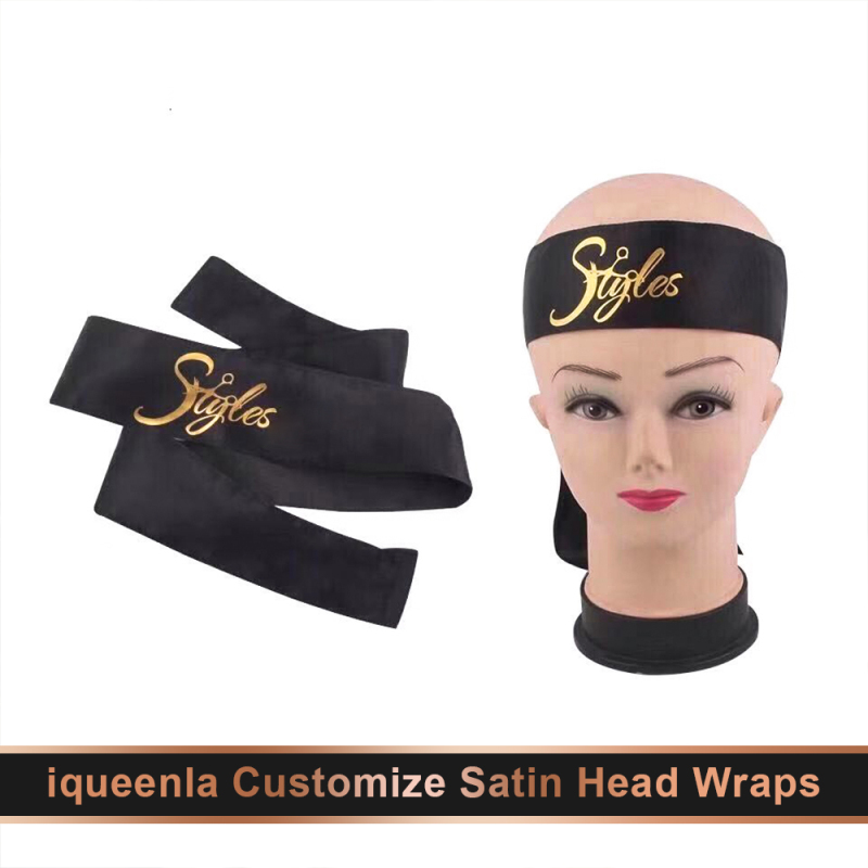 iqueenla Customize Satin Head Wraps