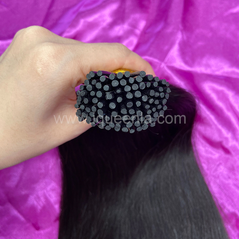 iqueenla Mink I Tip Straight Human Hair Extension