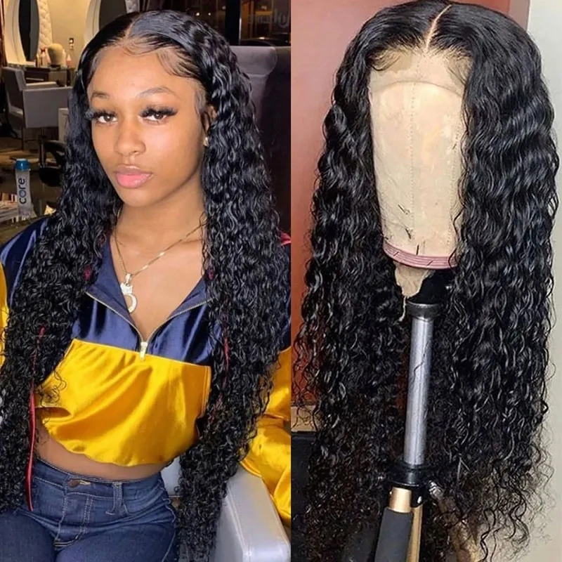 iqueenla 5x5 HD Lace Closure Wig Burmese Curly Raw Hair