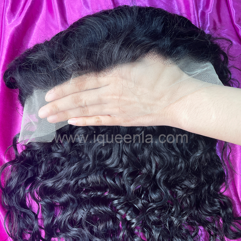 iqueenla Water Wave 13x6 Lace Frontal Pre-made Wig