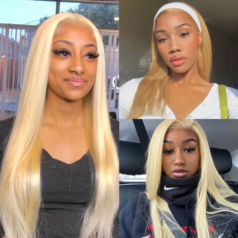 iqueenla #613 Straight 13x4 Lace Frontal Pre-made Wig