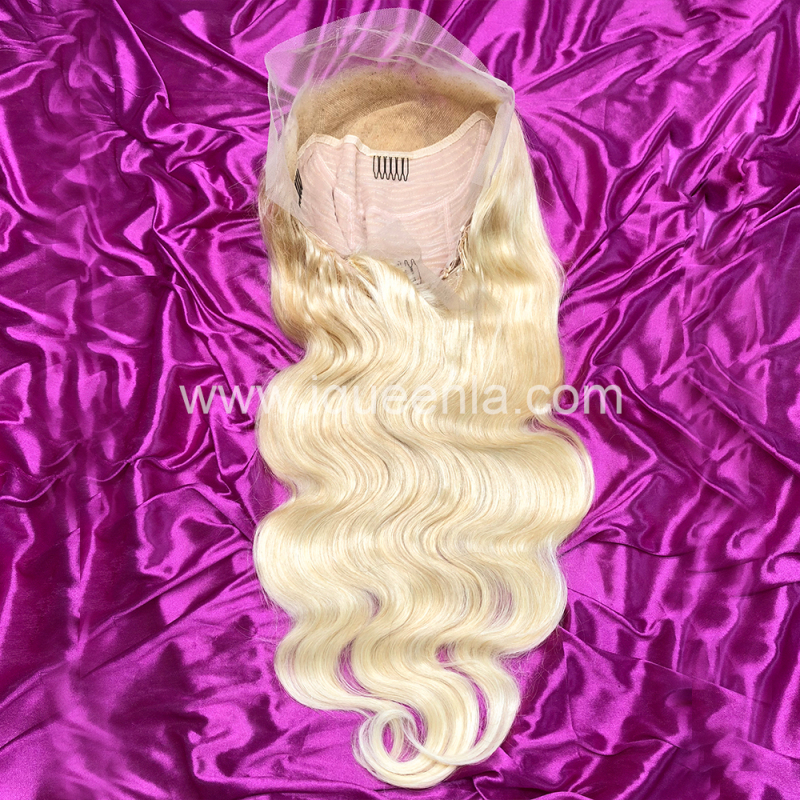 iqueenla #613 Body Wave 13x4 Lace Frontal Pre-made Wig