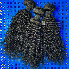 iqueenla 12A Mink Jerry Curly Bundle African American Hair Weave