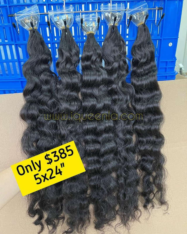 iqueenla Burmese Curly Tape In Best Raw Hair Extensions