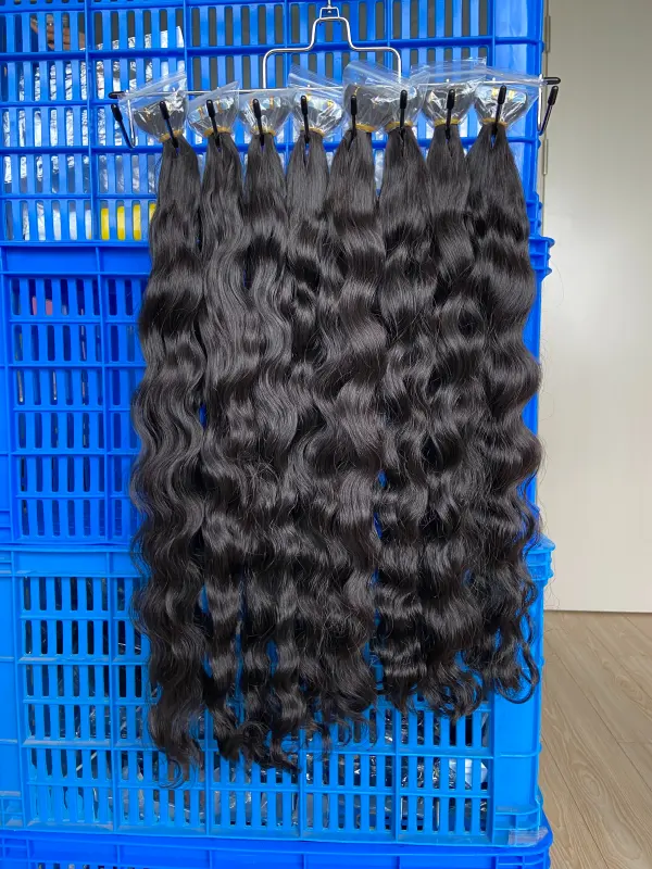 iqueenla Cambodian Wavy Tape In Best Raw Hair Extensions