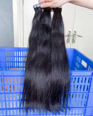 iqueenla Mink Hair Straight Tape in Hair Extension