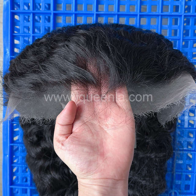 iqueenla 13x4 Cambodian Wavy HD Lace Front Wig Raw Hair