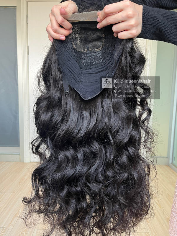 iqueenla Mink Hair 5x5 HD Loose Wave Lace Closure Wig