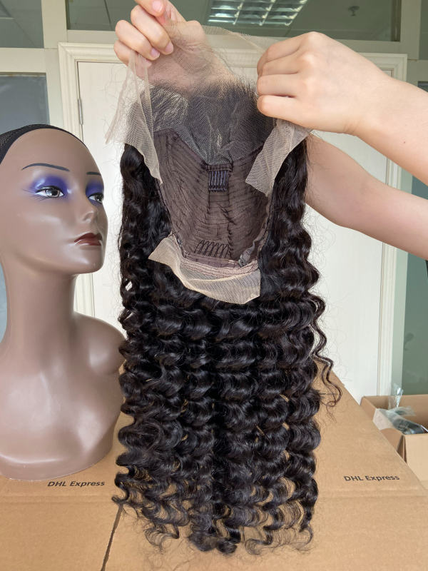 iqueenla Loose Deep 13x4 Lace Frontal Pre-made Wig