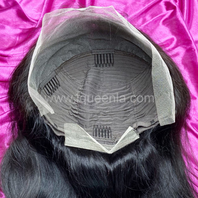 iqueenla Straight Bob Lace Frontal Pre-made Wig