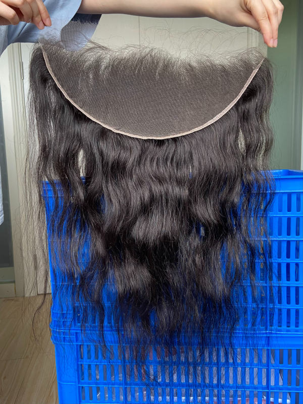 iqueenla Indian Wavy Raw Hair 13x4 HD Lace Frontal