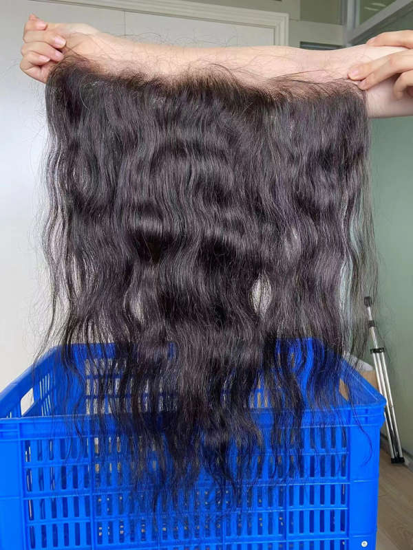 iqueenla Indian Wavy Raw Hair 13x4 HD Lace Frontal