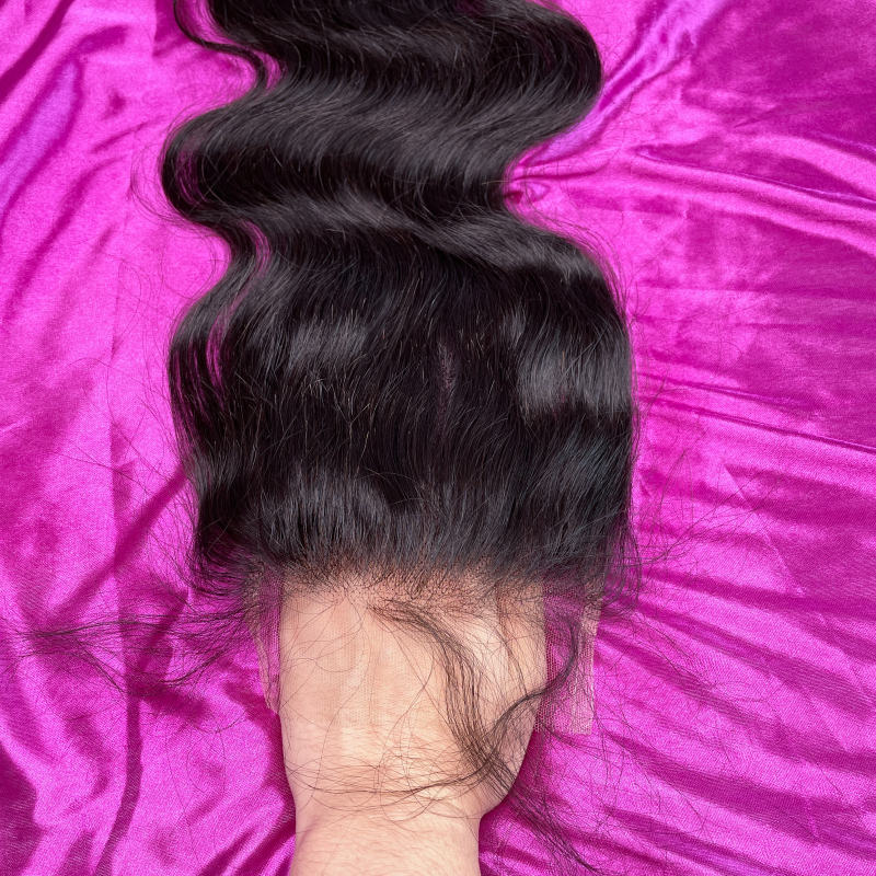 iqueenla Mink Hair Body Wave 5x5 HD Lace Closure