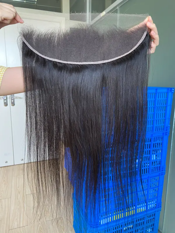 iqueenla Mink Straight Hair 13x6 Transparent Lace Frontal Free Shipping