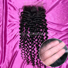 iqueenla Mink Curly Hair 5x5 HD Closure