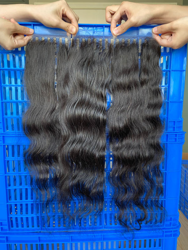 iqueenla Indian Wavy Raw Hair 4x4 HD Lace Closure