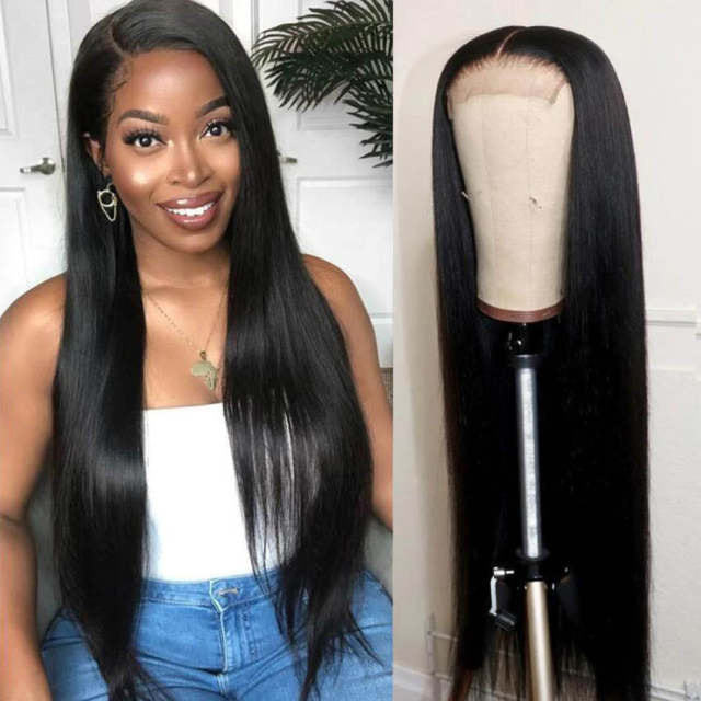 iqueenla 12a Mink Hair Straight 5x5 Transparent Lace Closure Customize Wig