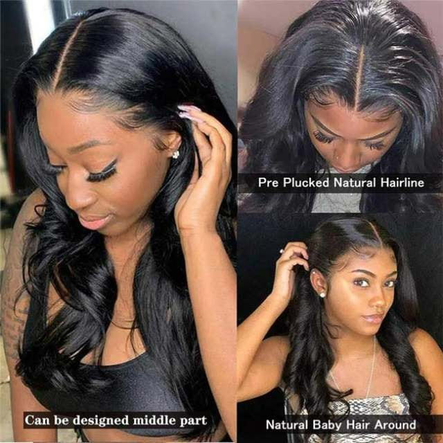 iqueenla 12a Mink Hair Body Wave 13x4 HD Lace Frontal Customize Wig