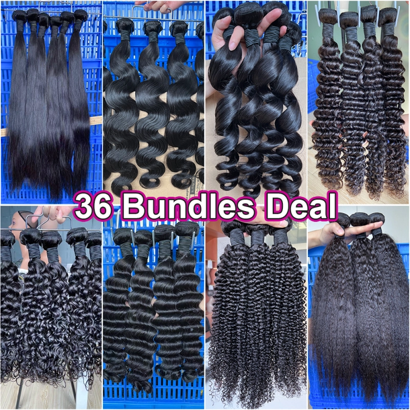 Iqueenla 12A Mink High Quality Hair 3 Pcs Sample Hair Deal Free Shipping