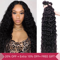 iqueenla 12A Mink Water Wave Bundle Best Virgin Human Hair Weave